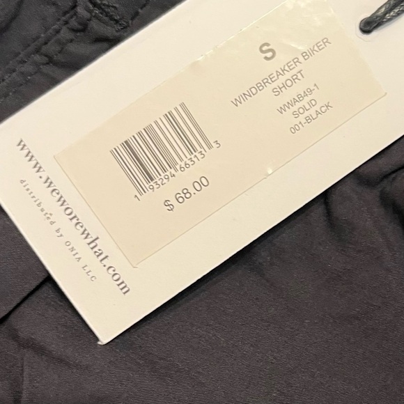 WE.WORE.WHAT- Athletic Layered Windbreaker Biker Shorts - Picture 8 of 9